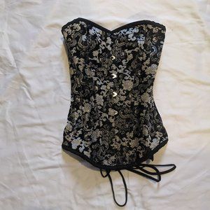 Mio - Brocade 22" Steel-Boned Corset